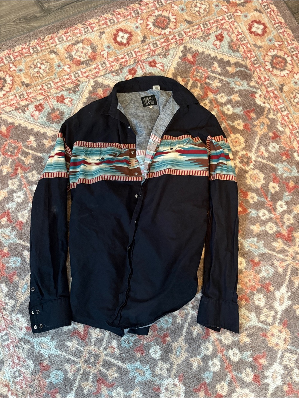 men's vintage roper button down